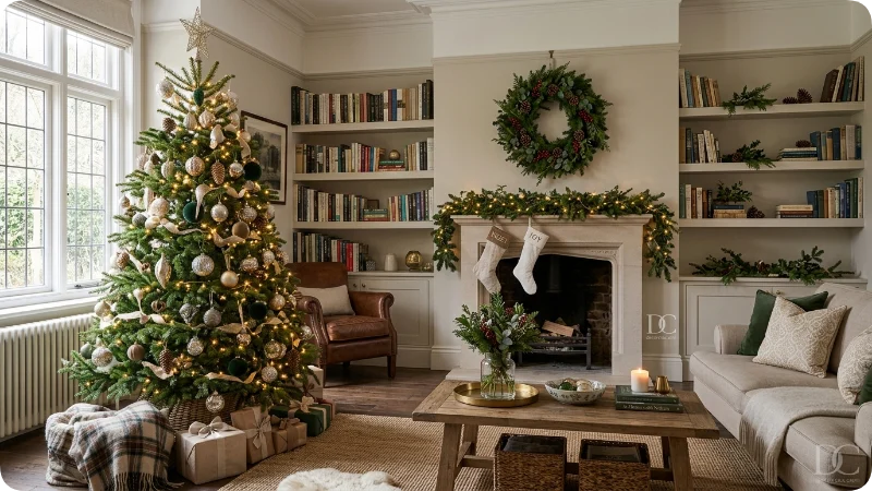  Christmas Greenery Around the Room