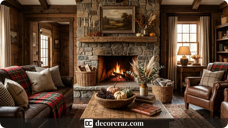 Create a Rustic Fall Living Room