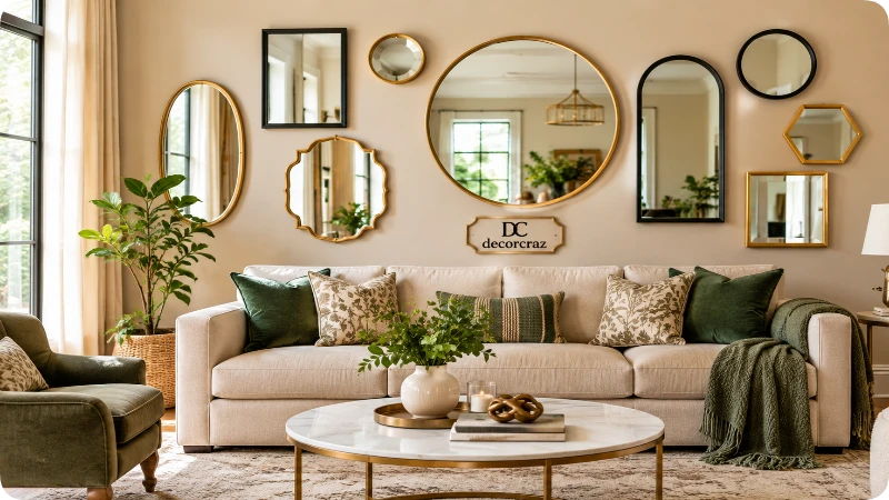 Decorative Mirror Gallery Wall