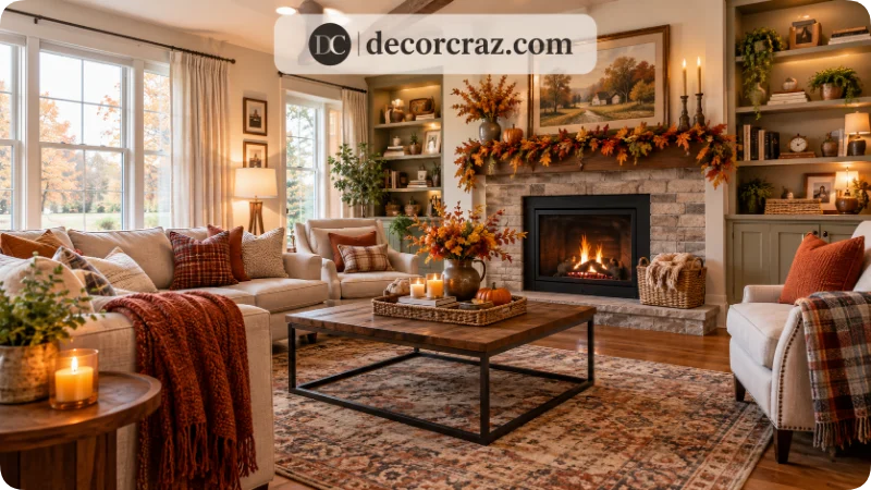 Final Fall Living Room Checklist