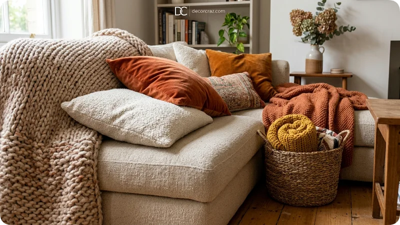 Layer Fall Texture Into the Living Room