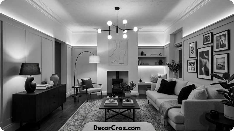 Lighting to Control the Contrast