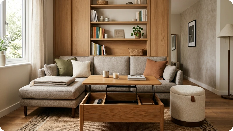 Make Storage Part of the Decor
