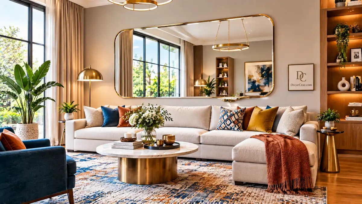 Mirror Wall Decor for Living Room