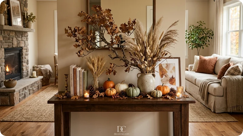 Natural Fall Elements as Focal Points