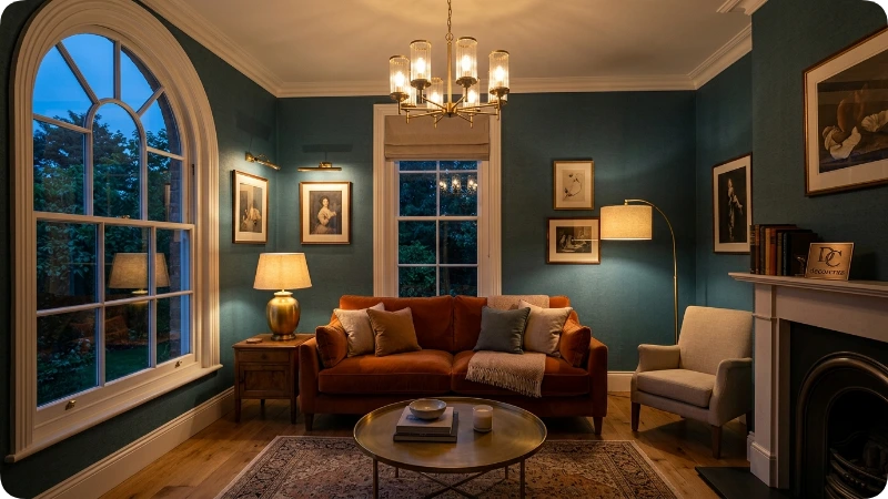 Relying on One Ceiling Fixture