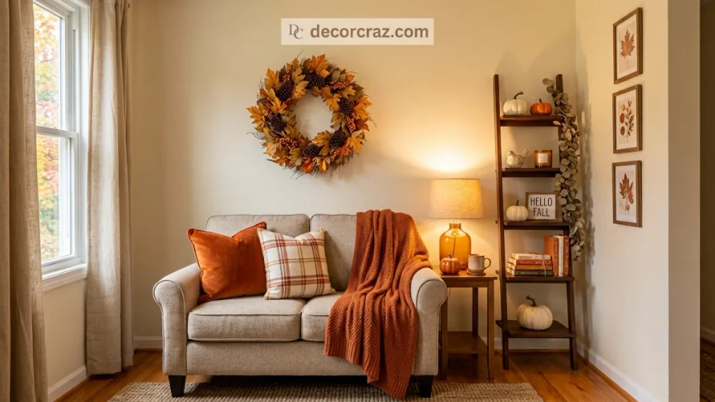 Small Living Room Fall Look