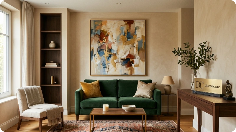 Strong Focal Point Instead of Many Small Accents