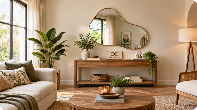 Try an Organic Shaped Mirror