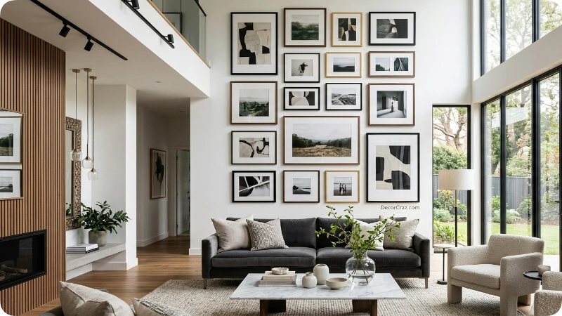 Vertical Gallery Wall