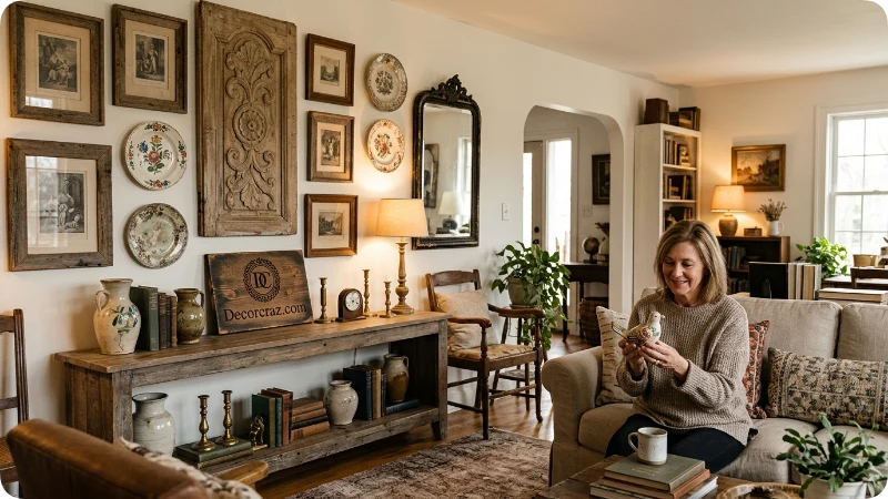 Decorate With Vintage Finds and Collected Objects
