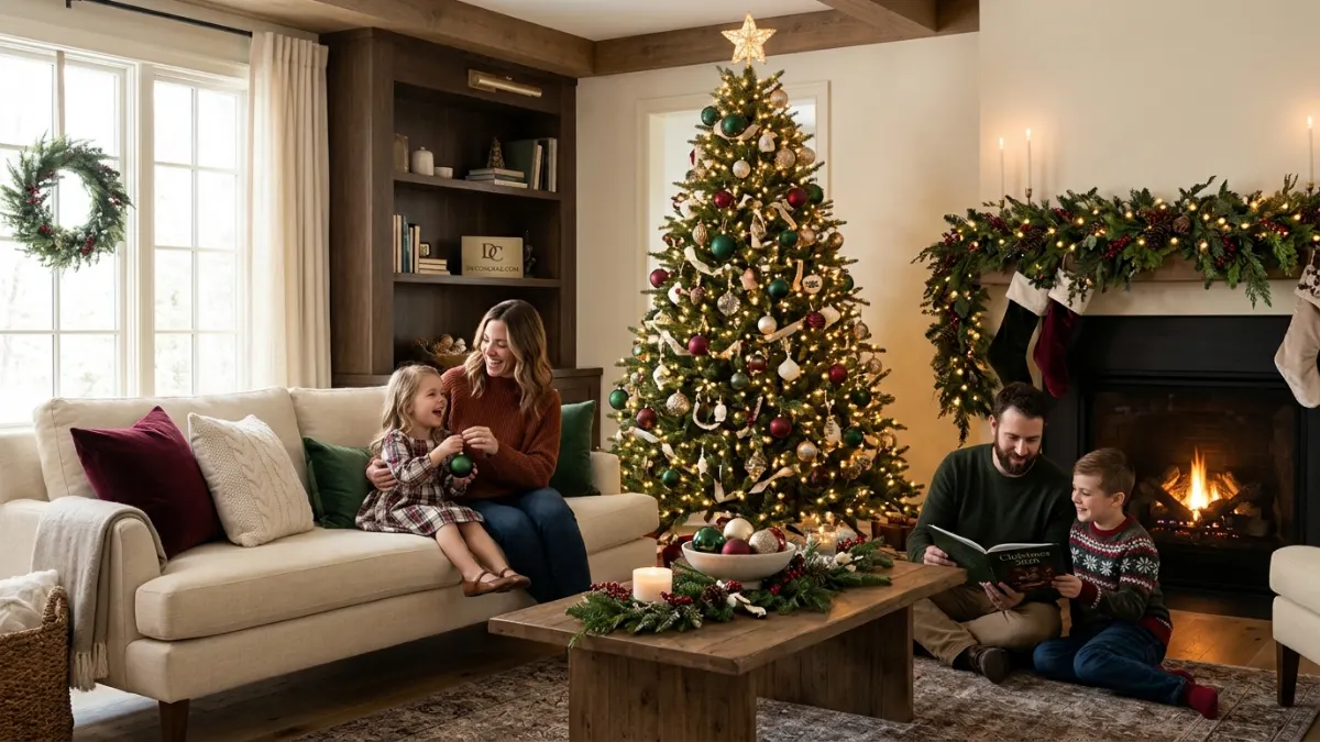 Living Room Christmas Decor Ideas