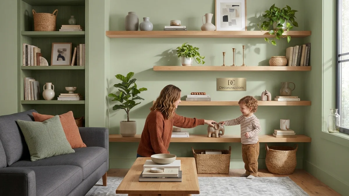 Living Room Shelf Decor Ideas